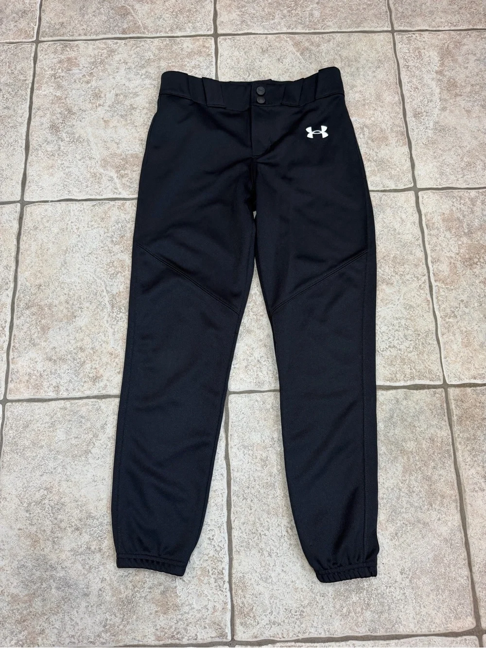 Boys Under Armour baseball pants size medium black